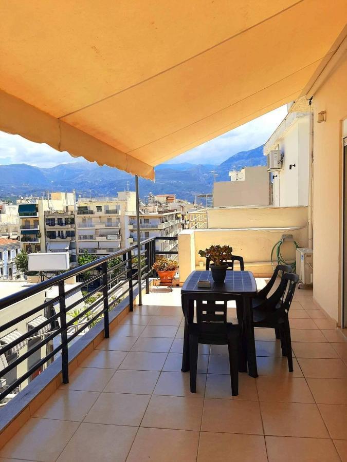 Central Square Appartment With Panoramic View Kalamata Ngoại thất bức ảnh